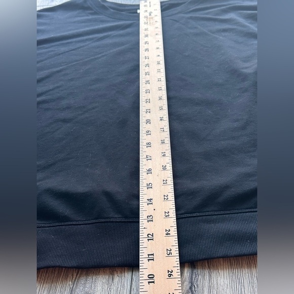 Style & Co Women's Black Crew Neck Sweatshirt with Fringe Plus Size XXL - Picture 7 of 8